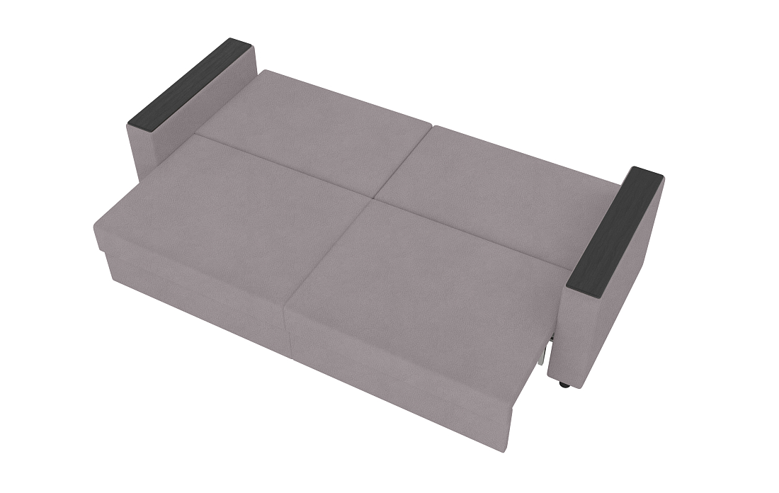 Гермес / Диван - кровать 3-х мест велюр конго экрю